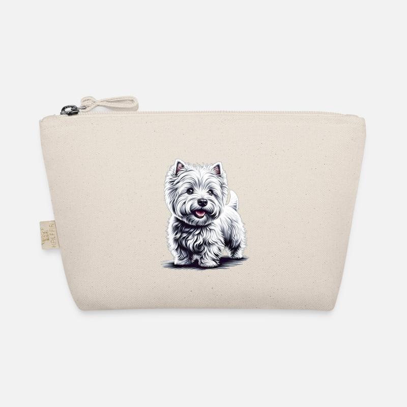West Highland White Terrier - Bio-Täschchen - Natur