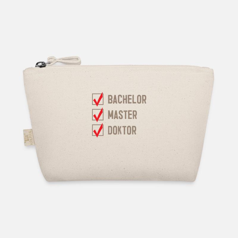 Bachelor Master Doctor Phd Dissertation Student Organic Pouch