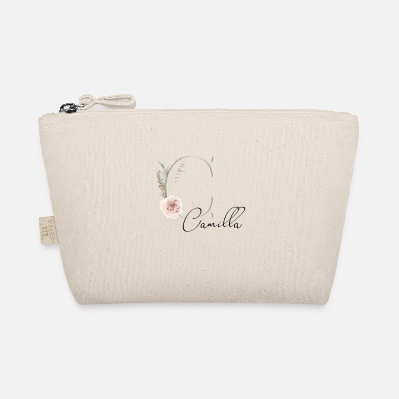 Camilla! Name Boho - Organic Pouch - nature