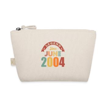 Anniversaire 18 ans legende né en juin 2004 - Trousse biologique - nature - Devant