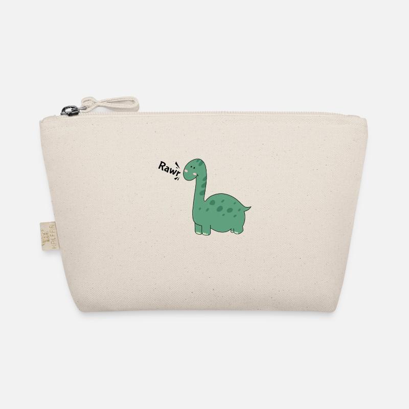 Rawr Dino - Bio-Täschchen - Natur