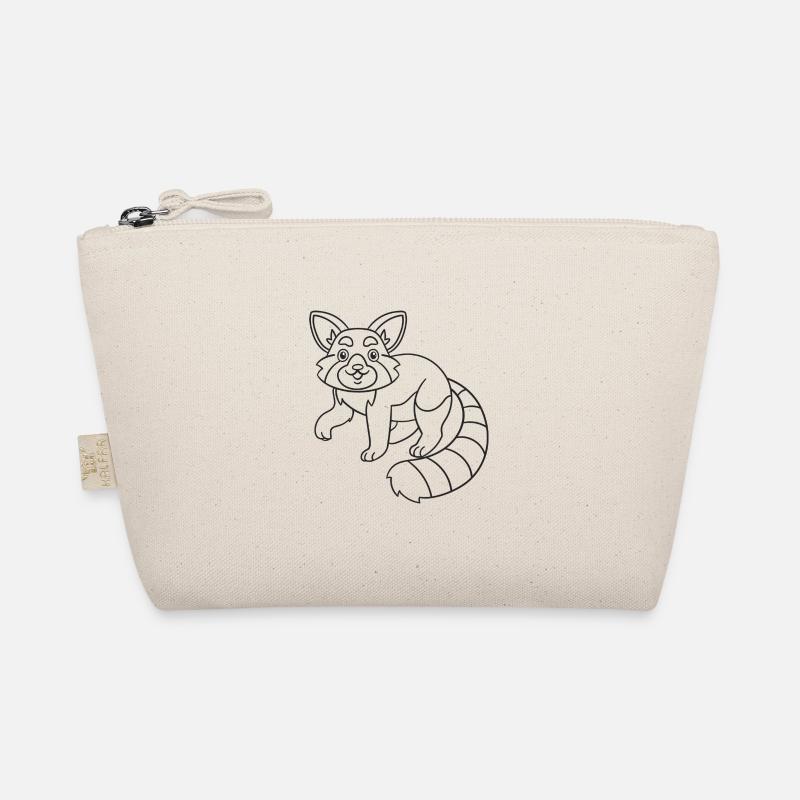 Red Panda, Gift, Gift Idea Organic Pouch