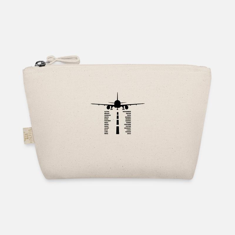 Airplane Gift Flying Pilot Aviation Copilot Organic Pouch