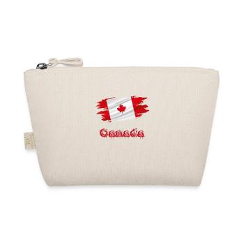 Flagge Patriot Geschenk Heimat Land Fahne Kanada - Bio-Täschchen - Natur - Vorne