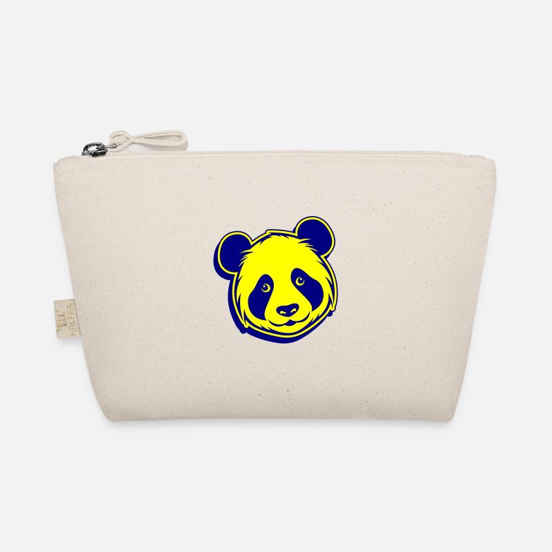 Panda Kopf Bio-Täschchen