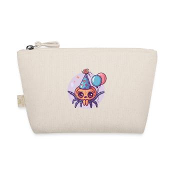 Tarantula Birthday Baby - Organic Pouch - nature - Front