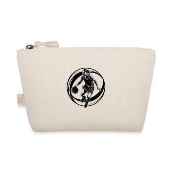 Basketball Player Basketball Player Woman - Organic Pouch - nature - Front