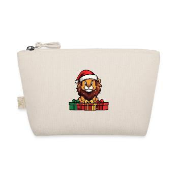 Cadeaux de Noël Lion - Trousse biologique - nature - Devant