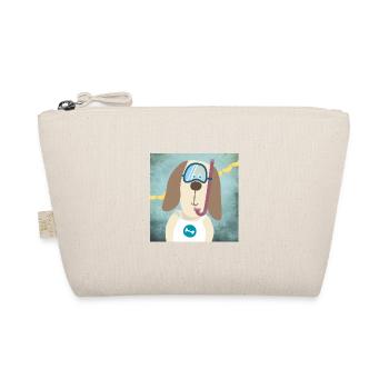 Poster Basset Kinderzimmer Hund Taucher Deko Kind - Bio-Täschchen - Natur - Vorne
