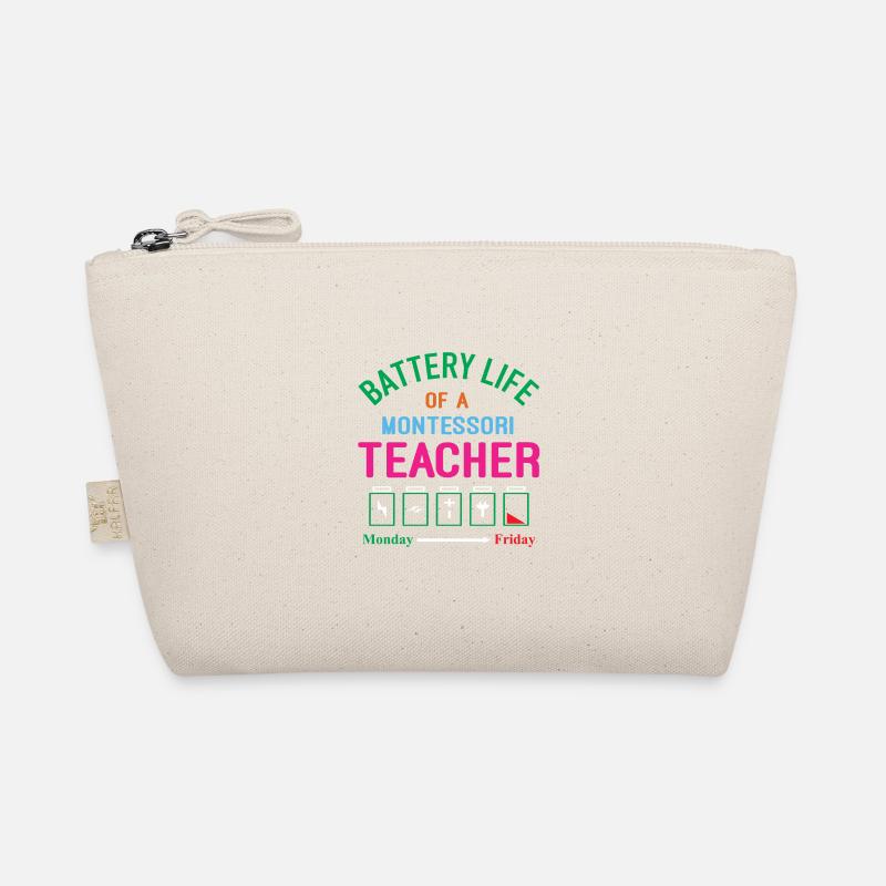 Montessori Teacher - Bio-Täschchen - Natur