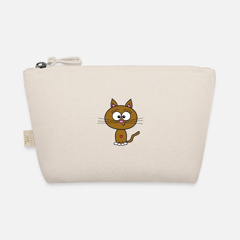 Cat Brown Organic Pouch