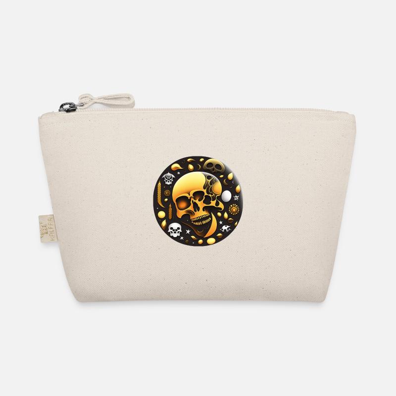 Skull Art Organic Pouch