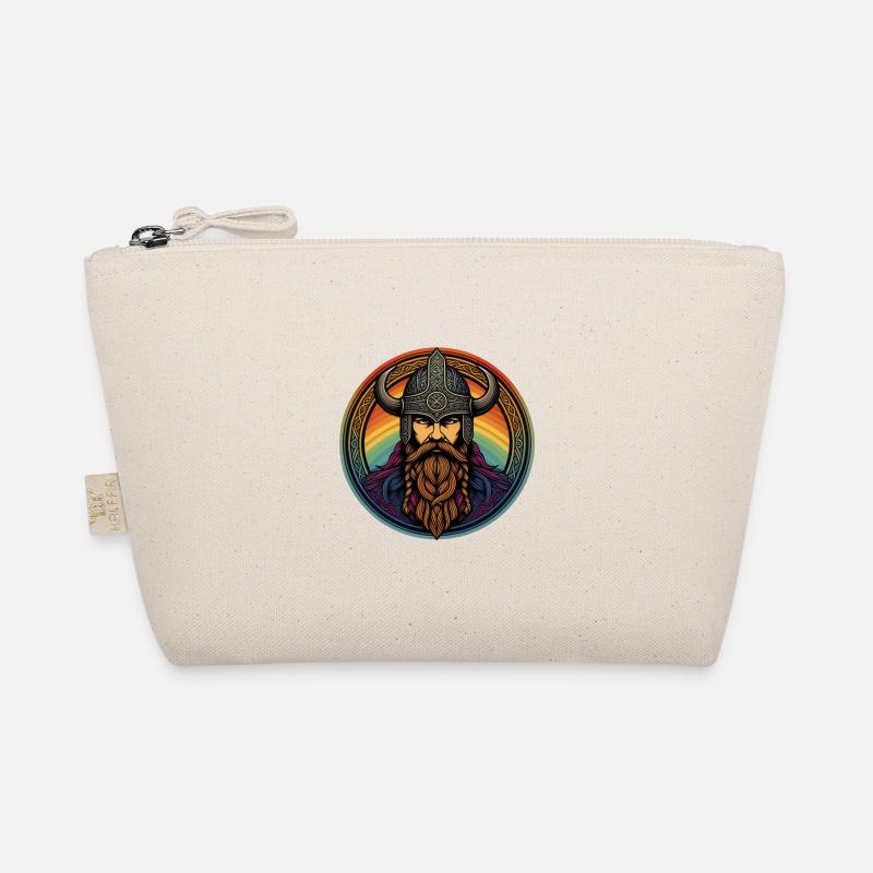 Wikingerkrieger Bio-Täschchen