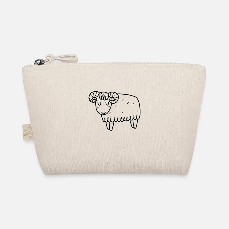 Schaf Islandschaf Widder Mufflon Schafbock Bio-Täschchen