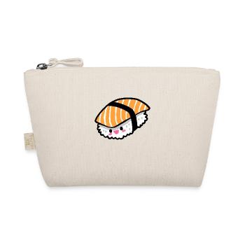 Lachs Nigiri Sashimi Kawaii Sushi - Bio-Täschchen - Natur - Vorne