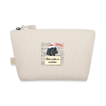 Weihnachtsbaum Umschubser Gordon Setter - Bio-Täschchen - Natur - Vorne