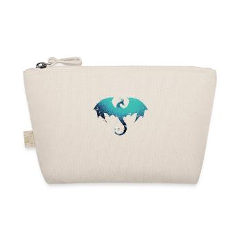 dragon,blue,painting,graffiti,colorful,illustration - Organic Pouch - nature - Front