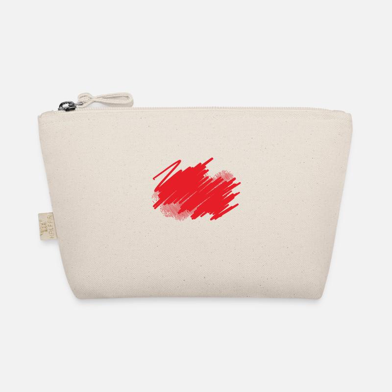 Farbe Klecks Spritzer Maler Geschenk bunt paint Bio-Täschchen