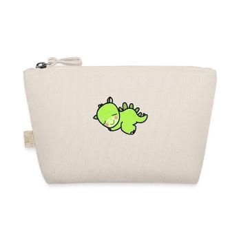 Dinosaure dort mignon mignon fatigué idée de cadeau - Trousse biologique - nature - Devant