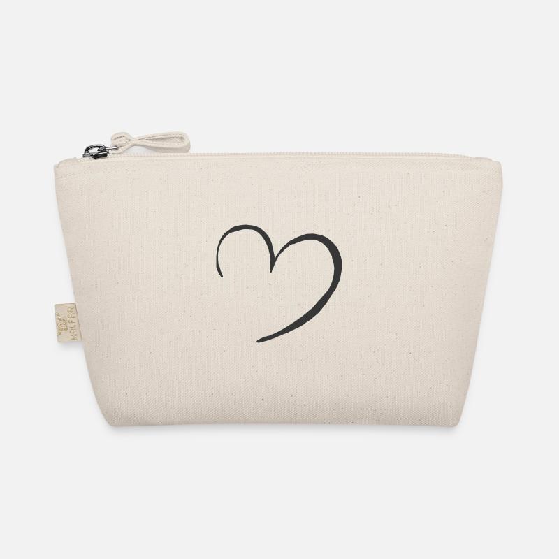 Heart - Organic Pouch - nature