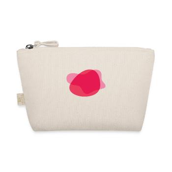Farbkleckse Kleckse Farbspritzer Maler Geschenk - Bio-Täschchen - Natur - Vorne
