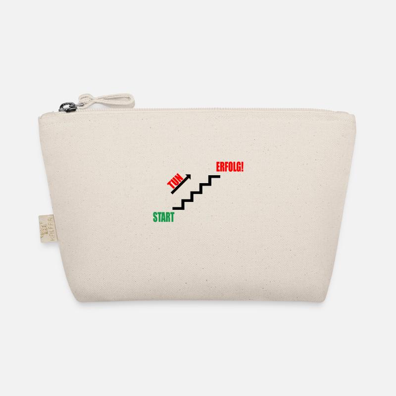 Treppe Erfolg durch Tun Bio-Täschchen