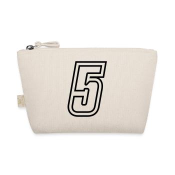 5 Number number - Organic Pouch - nature - Front