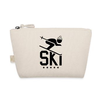 ski sport - Bio-Täschchen - Natur - Vorne