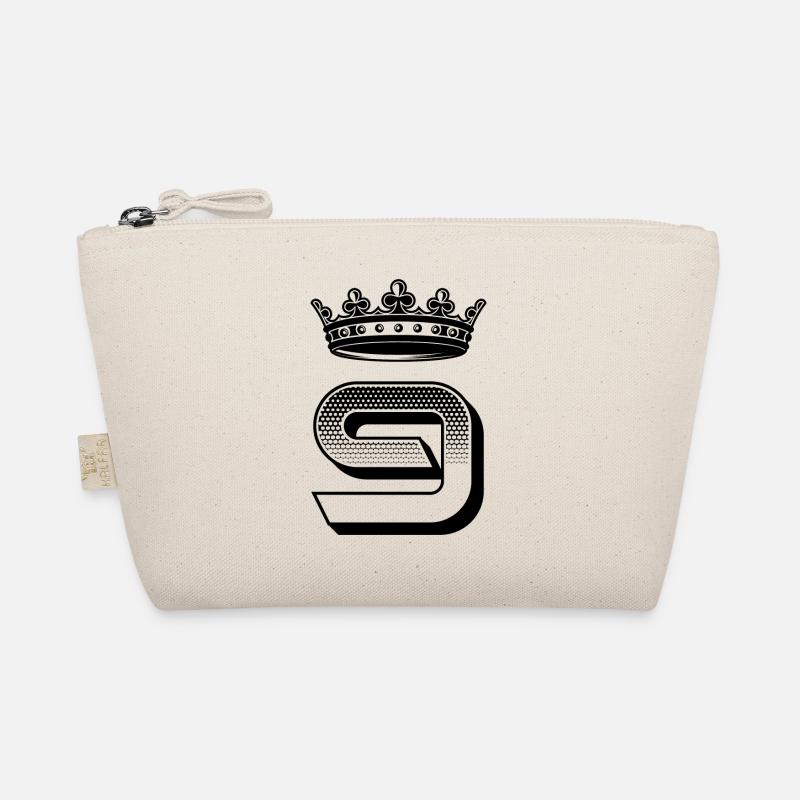 9 Number crown Organic Pouch