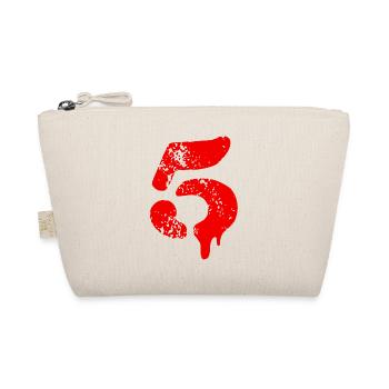 5 Number symbol - Organic Pouch - nature - Front