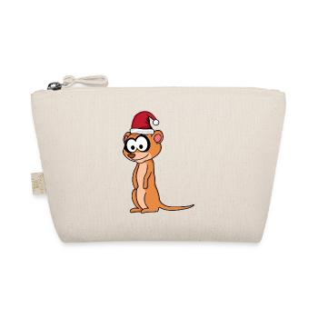 Suricate Comique de Noël - Trousse biologique - nature - Devant