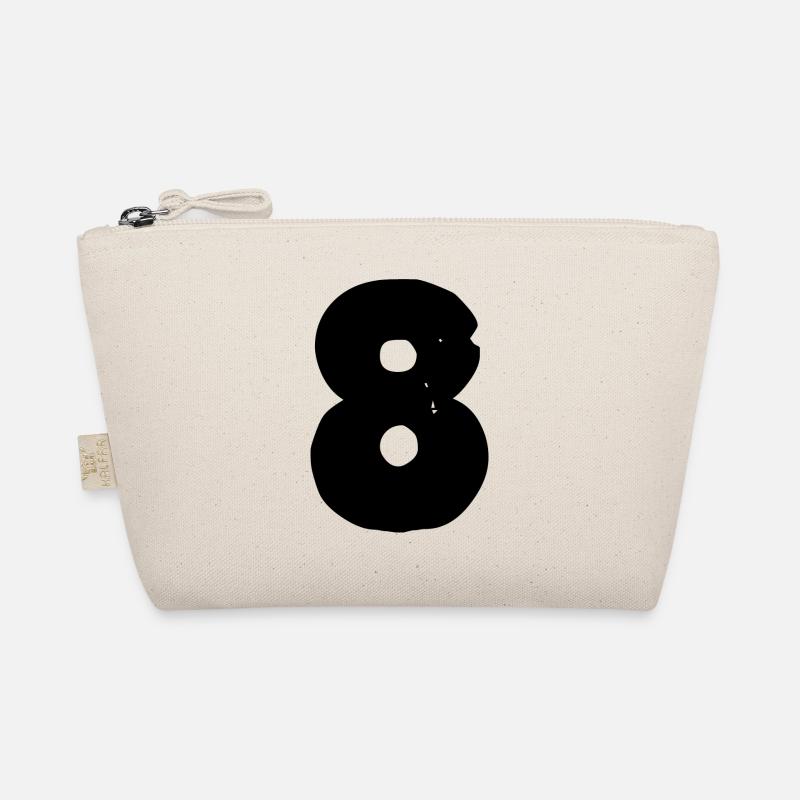 8 Number Organic Pouch
