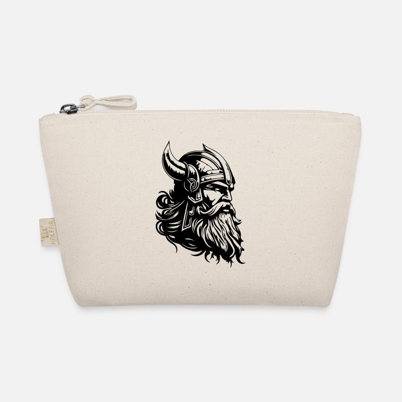 Viking Head Warrior Viking Organic Pouch