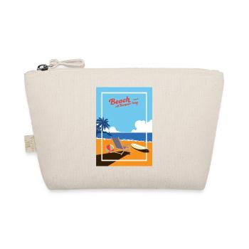 Beach ... all Summer long - Sommer, Sonne, Strand - Bio-Täschchen - Natur - Vorne
