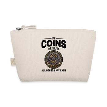 Coin Collecting Collector Numismatic Numismatist - Organic Pouch - nature - Front