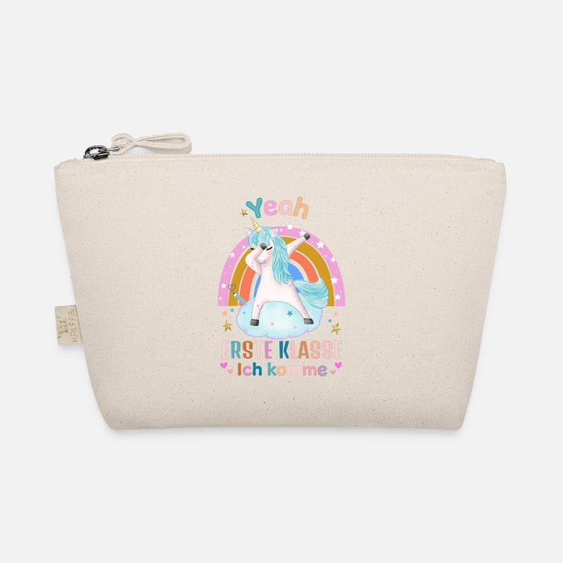 School, First Grade with Unicorn Organic Pouch