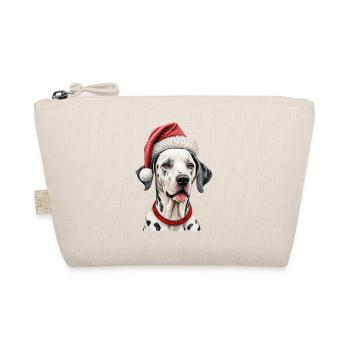 Chien dalmatien de Noël - Trousse biologique - nature - Devant