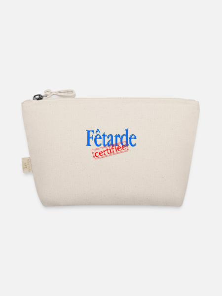 Fêtarde certifiée - Trousse biologique - nature - Devant