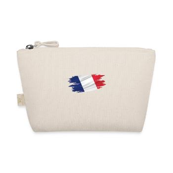 Flag Patriot Gift Home Pays France - Trousse biologique - nature - Devant
