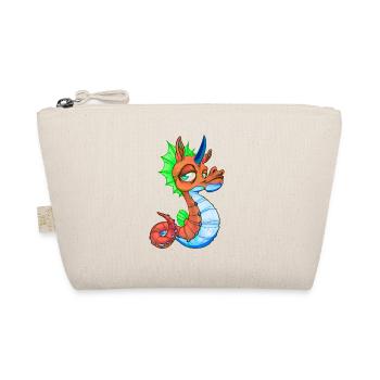 Niedliches Seepferd Einhorn Seepferdchen Geschenk - Bio-Täschchen - Natur - Vorne