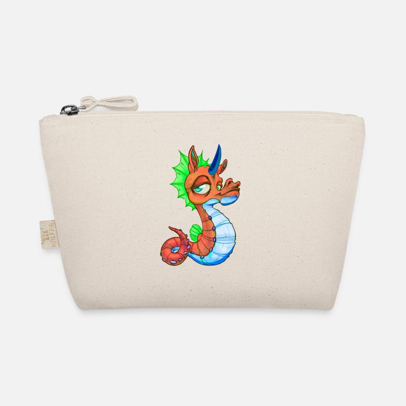 Niedliches Seepferd Einhorn Seepferdchen Geschenk Bio-Täschchen