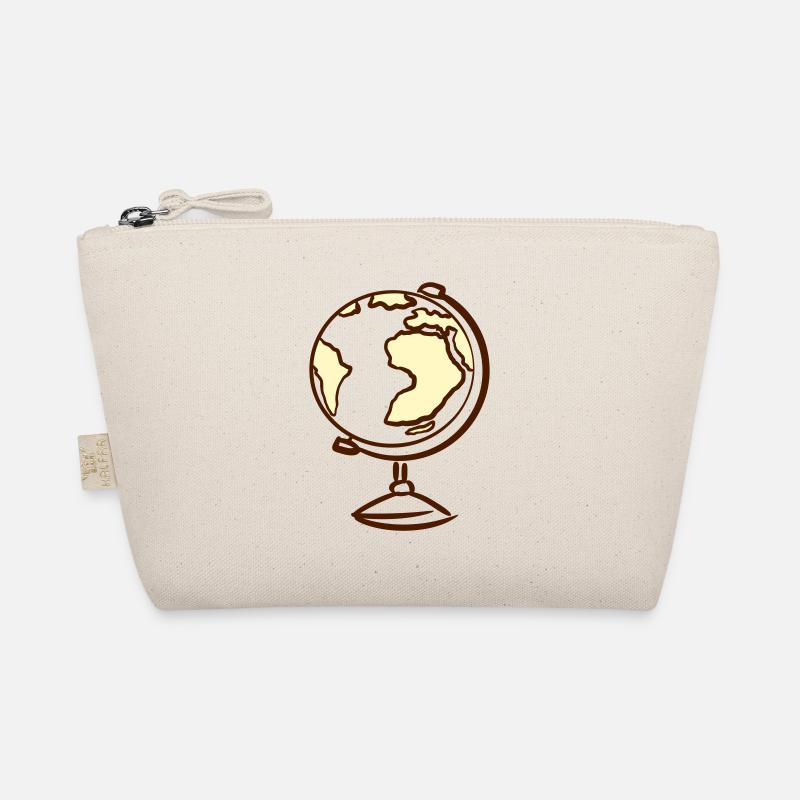 Globe. Geography. Teacher Organic Pouch