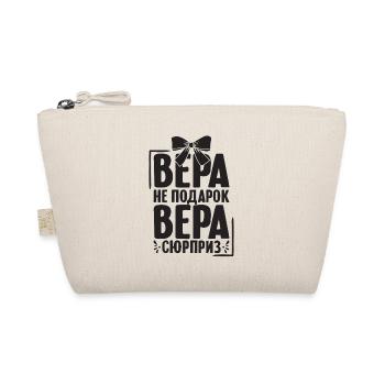 Vera saying in Russian Russia for Russians - Organic Pouch - nature - Front