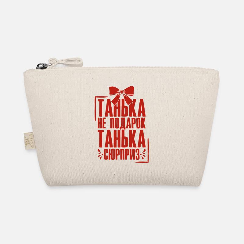 Tanja saying in Russian Russia for Russians Organic Pouch