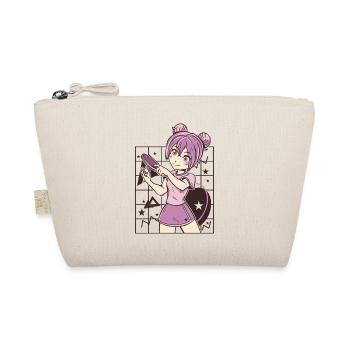 Ping Pong Outfit Table Tennis Bat Ping-Pong - Organic Pouch - nature - Front