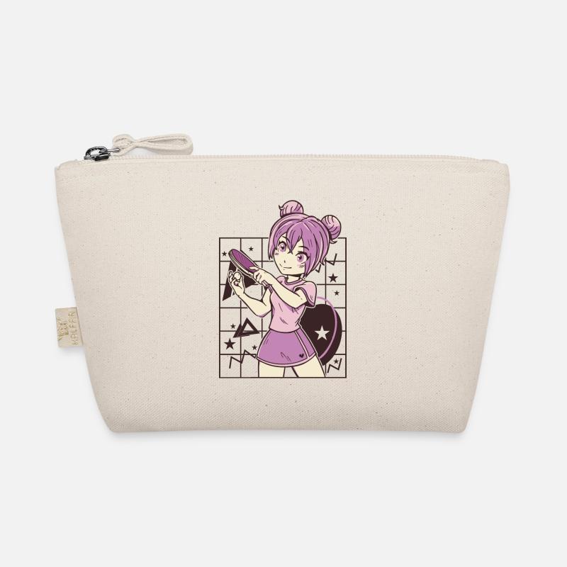 Ping Pong Outfit Table Tennis Bat Ping-Pong Organic Pouch