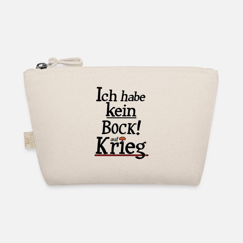 Kein Bock auf Krieg Bio-Täschchen