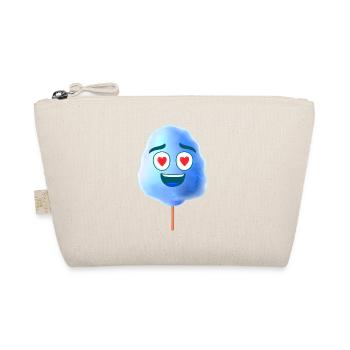 Cotton candy blue - Organic Pouch - nature - Front