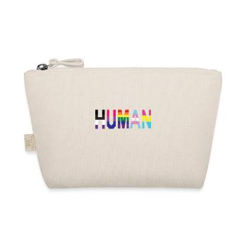 L’homme est humain Queer Gay Pride Mois LGBT - Trousse biologique - nature - Devant