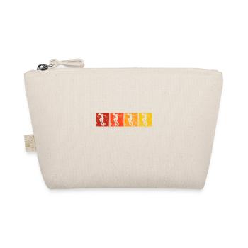 Skateboarder Skateboard Skater Skate Skateing - Organic Pouch - nature - Front
